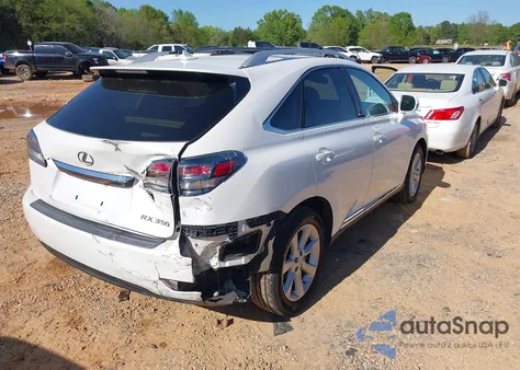 2012 Lexus Rx 350 from USA, damaged, VIN 2T2BK1BA3CC124090